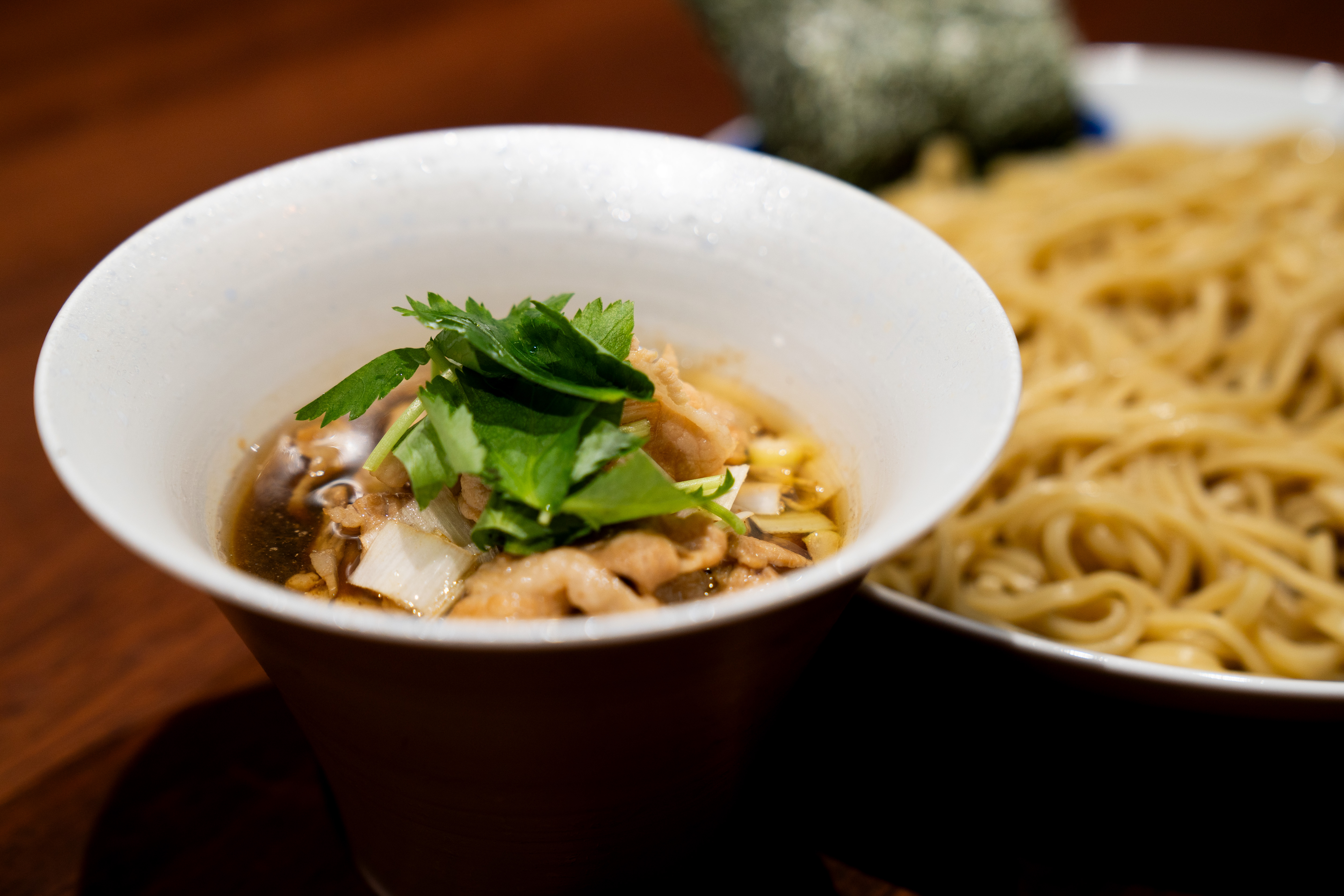 醤油つけ麺